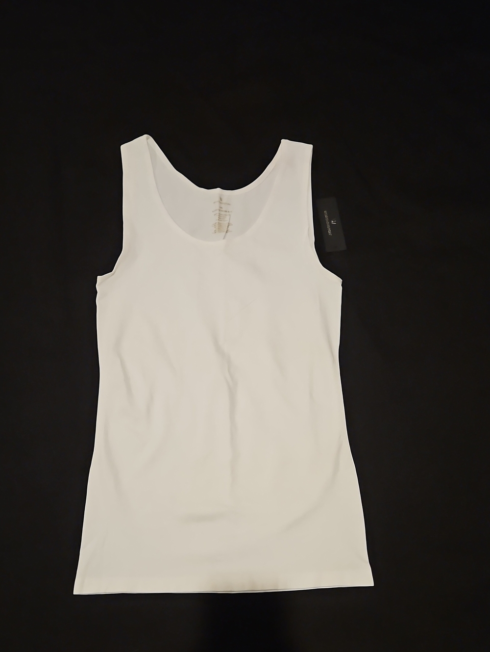 Worthington White Scoop Neck Tank Top